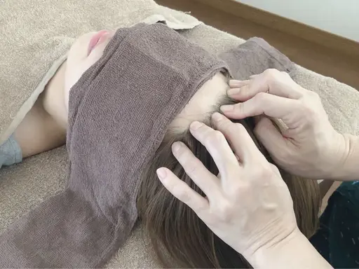 極上ドライヘッドマッサージ【50分】腕→二の腕→脇→デコルテ→顔→ヘッド