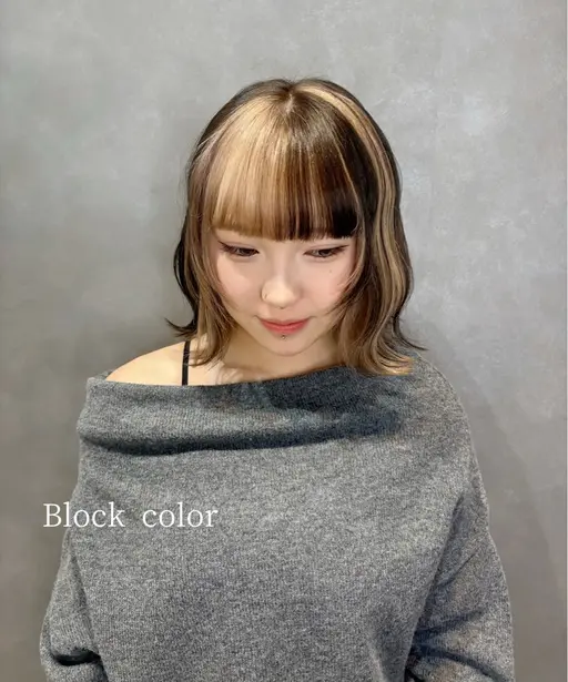 【3/25限定クーポン】デザインカラー🎨＋カット✂️￥5500～