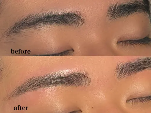 ✨メンズアイブロウWAX✨毛抜き間引きつきフルスタイリング