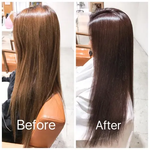 【3回利用可】プレミアムフルカラー＋トリートメント　6500円