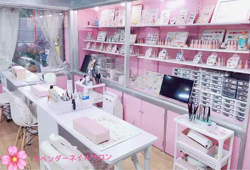 ラベンダーネイル