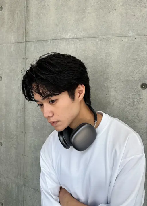 ✂️当日予約限定✂️メンズカット&シークレットフェザーパーマ&マイクロバブル&眉カット