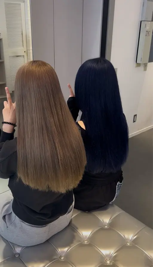 🩷明るくしたい人向け🙌🏻🦋ブリーチ込みダブルカラー🦋🩷