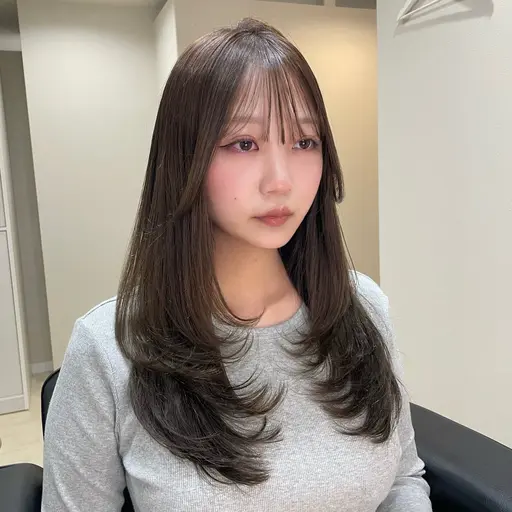 【眉毛ワックスセット】🦩カット+カラー+髪質改善トリートメント+眉毛ワックス