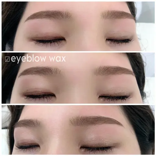【目元の撮影可能な方】美眉スタイリング💜アイブロウWAX脱毛1回