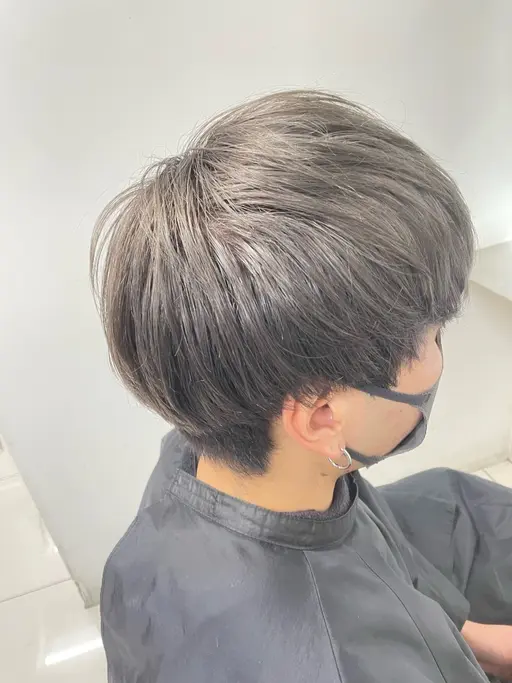 【🌙初めてでもダメージ最小限🌙】メンズカット➕ダブルカラー(ブリーチ1回ワンカラー)