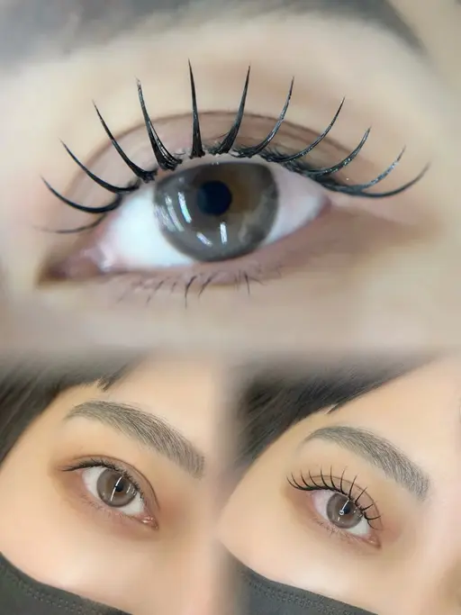 12/12 13:00平行二重専用　新商材テストまつ毛パーマモデル❤️