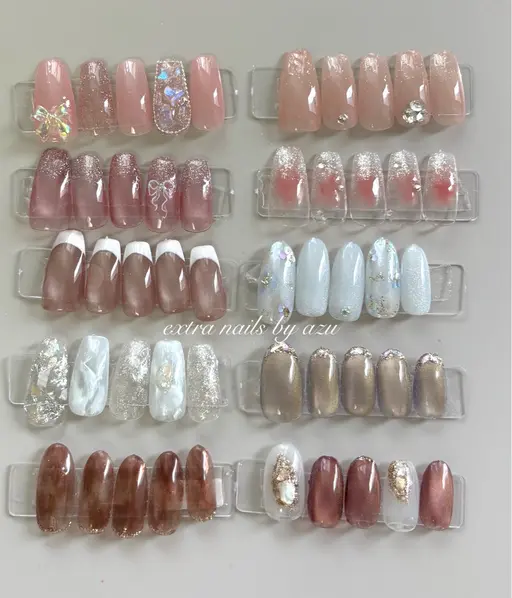 【人気No.1】定額✨ワンホンorニュアンスコース　(アートは20種類以上) アートが決まってない方はこちらがおすすめ