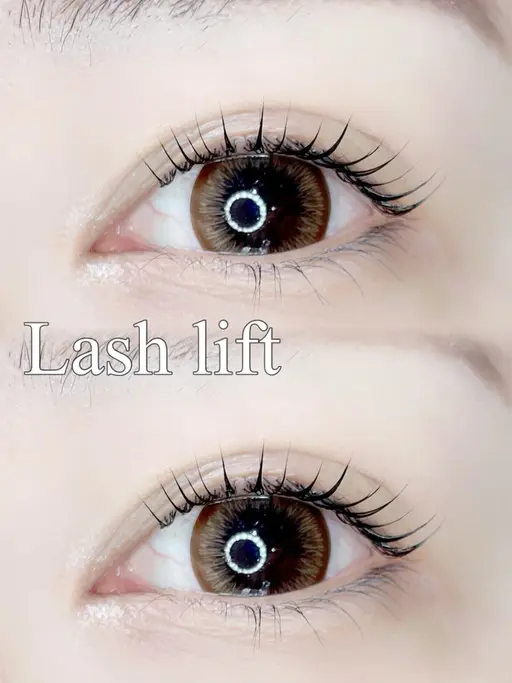 自然なカールが持続！まつげパーマ🌼アイシャンプー/コーティング付き