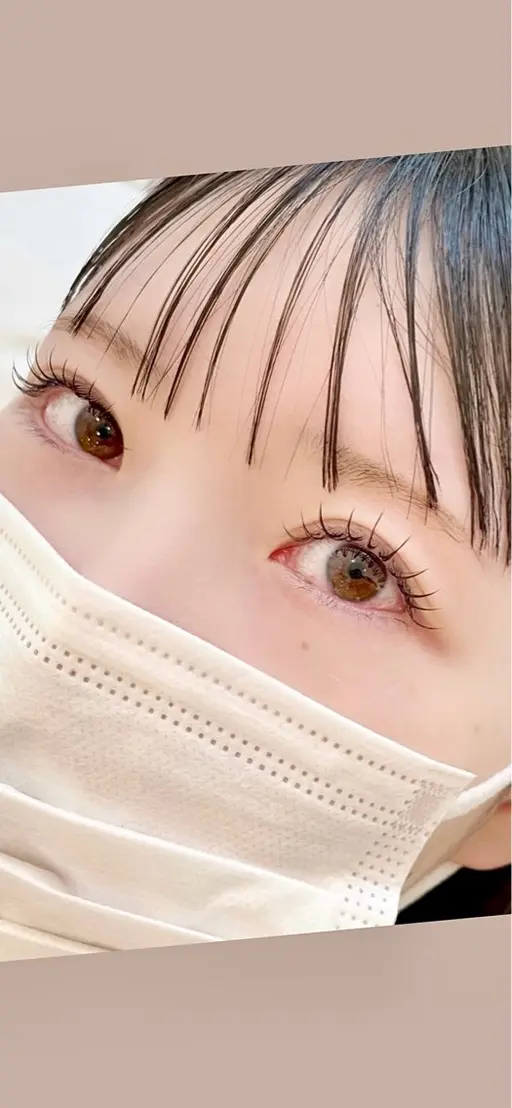 LEDマツエク(ナチュラル自まつ毛風・束感🌷)ブラウンカラーも◎