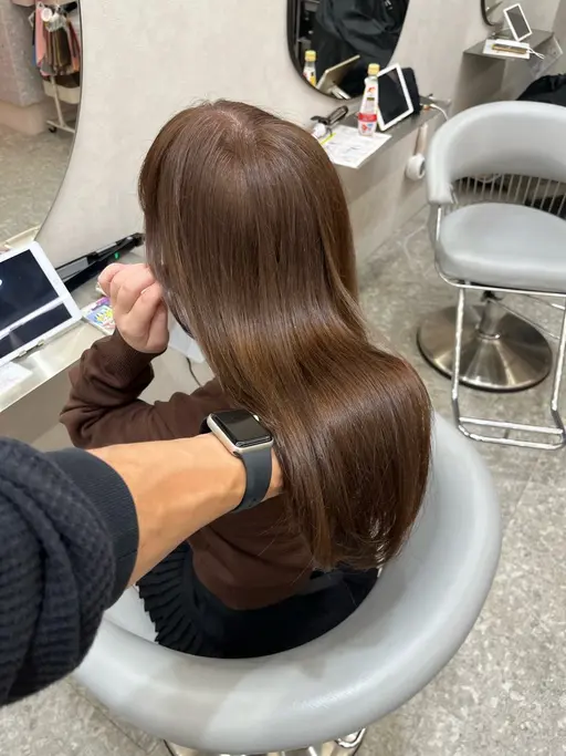 ✨カット+ワンカラー+🫧✨最高級髪質改善アブソリュート(ケラチン毛髪再生)