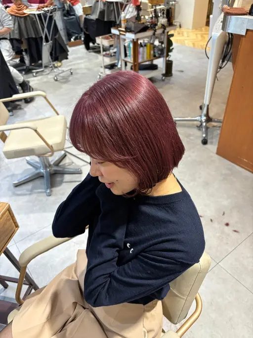 【🦩11/7 1名様限定🦩】20時​〜​似合わせボブカット＋トリートメント🫧
