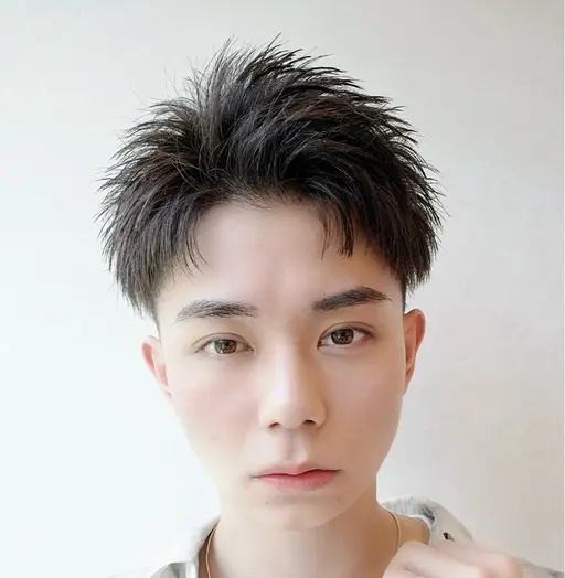 【短髪・アップバングショート　カットモデル】⚠️予約確定ではございません