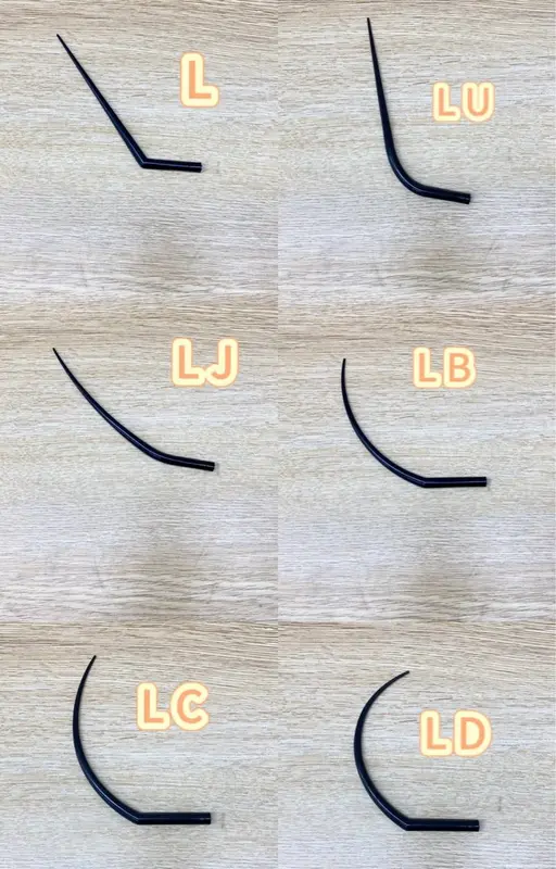 【パリエク風パッチリ目元】Lカールフラットラッシュ120本