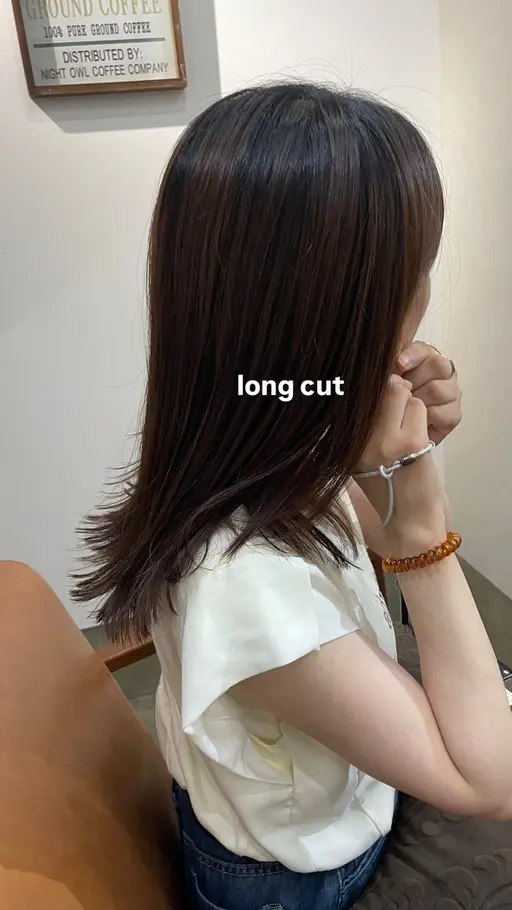 【平日・土日どちらも◎】レディースカット💇🏼ロングスタイル💇🏼+シャンプー🧼