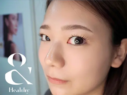 【ナチュラル派さんに♡】& Healthyフラットラッシュ100本+まつげパーマ(撮影込)
