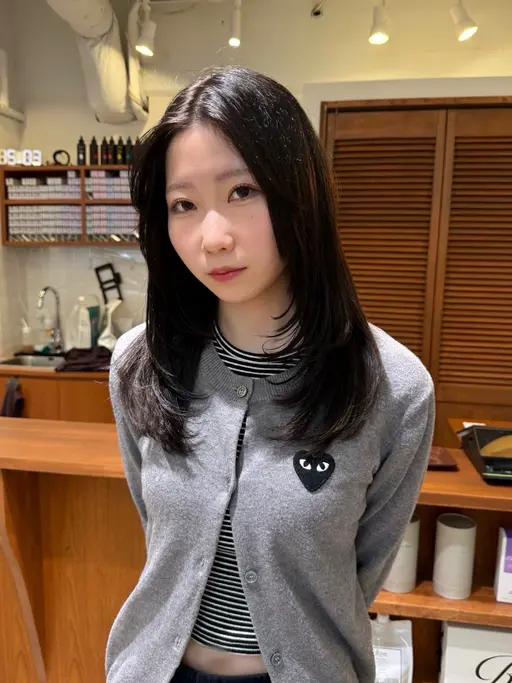 【ミニモ学割U24】カット+オーガニック艶カラー+髪質改善1stepトリートメント  ¥9600→¥6300