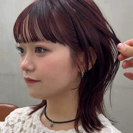 🌷平日限定メニュー🌷似合わせカット＋艶髪マグネットカラー🧲＋外部補修トリートメント✨ご新規様にmicroバブル付き