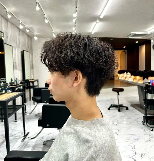 🉐【新規限定】🈹ミニモ特別クーポン🈹! メンズカット&特殊パーマ🧑🦱(波巻き、ツイスパ)¥10000