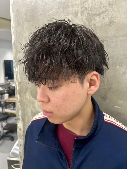 期間限定！［メンズ専用メニュー］カット+パーマモデル✨