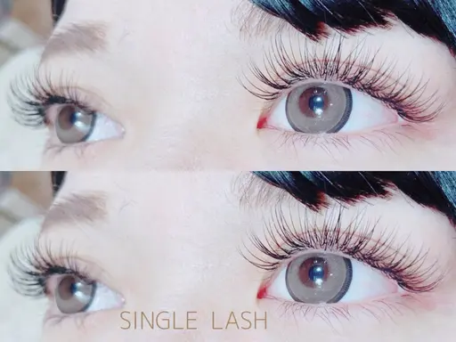 早い者勝ち🩶シングルラッシュ付け放題🫧(在庫無くなり次第終了❣️)