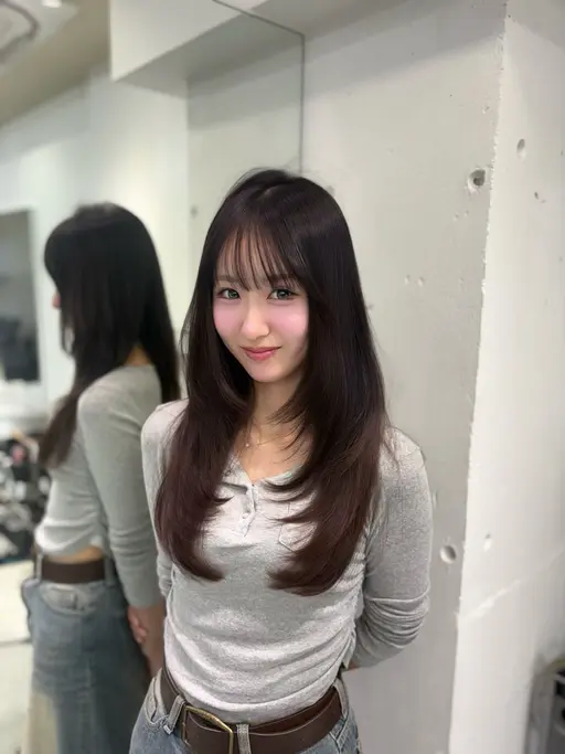 【ロング限定】レイヤーカットモデル🤍