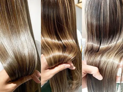【ご新規様限定】🎖️🎗️大人気☆髪質改善酸熱ヘアエステサブリミック＋デザインカット　￥19,800→￥10,000