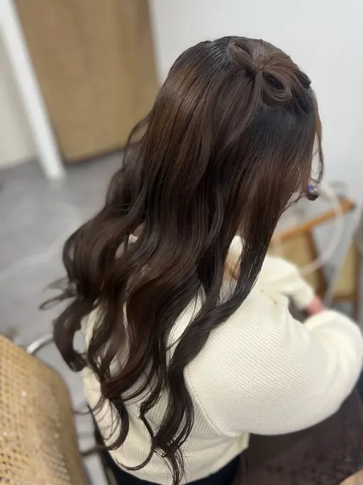 【ヘアアレンジ】結婚式などのお呼ばれヘアアレンジ🎀