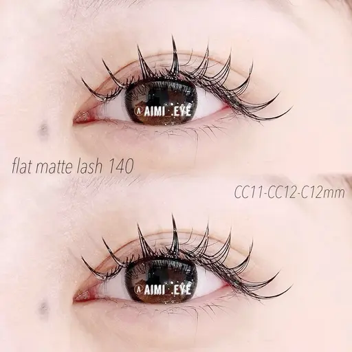 🍒LED導入キャンペーン🍒【持ちUp✨】LEDマツエク🕊️フラットマットラッシュ100本