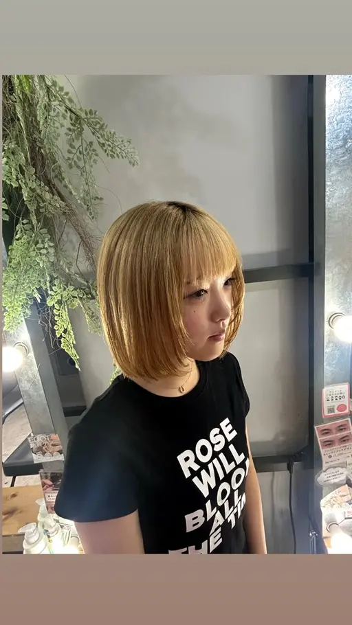 レディースショート・ボブ0円カットモデル✂️