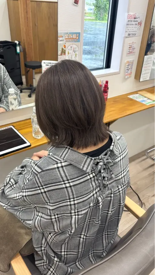 【ロング・ミディアム限定】カット+カラー