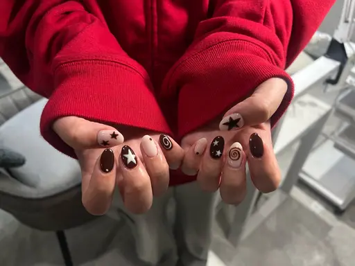 🎟長さ出し10本+持ち込みデザインやり放題(オフ有)