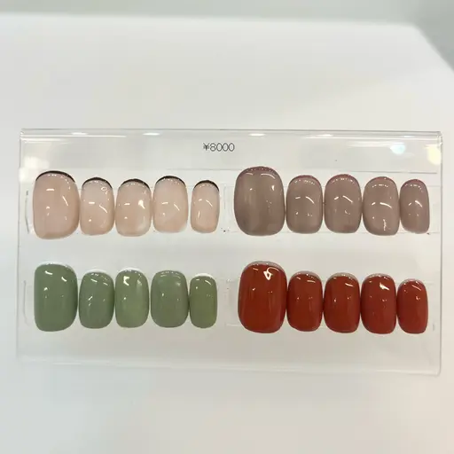 🩵オフなし🩵スキニーフレンチネイル