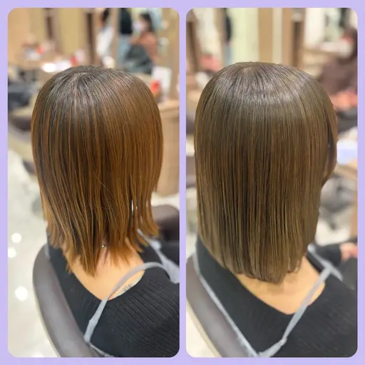 ⛄️❄️学生限定❄️🎀カット&カラー&炭酸トリートメント