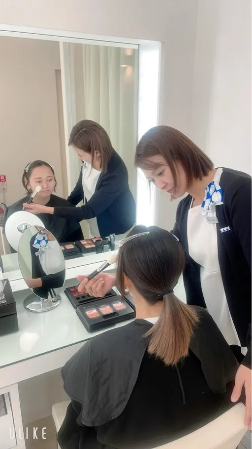 お肌分析＋メイクモデル💄