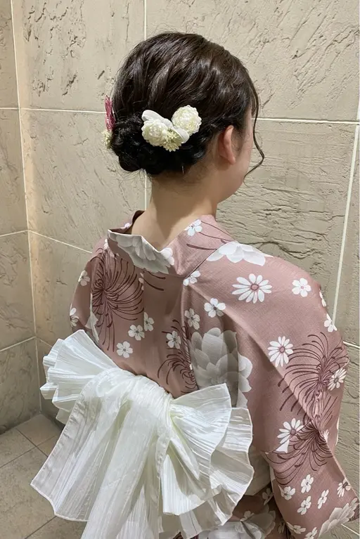 【電話予約限定】👘浴衣着付け+ヘアセット