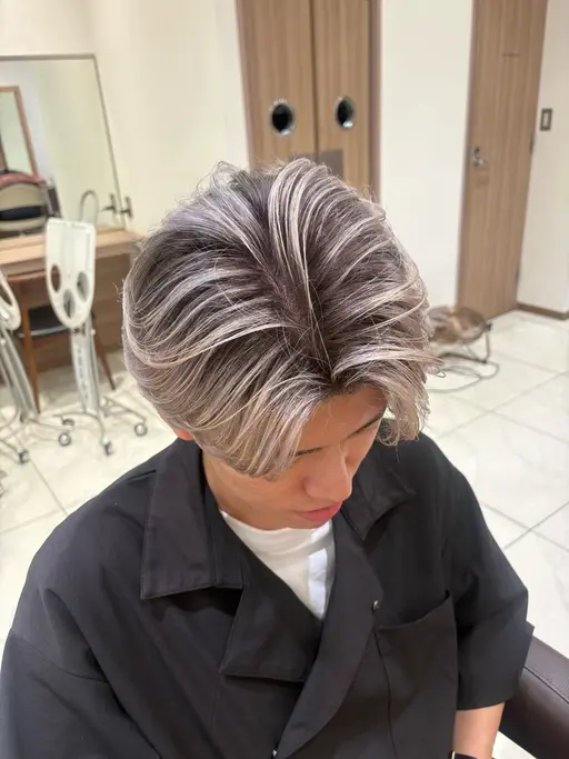 【メンズ限定】注目度200%メンズバレイヤージュ【期間限定】セットしなくてもキマる“バレイヤージュ”が人気急上昇中🔥