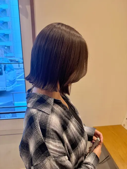 【当日限定⭕️】似合わせカット✂️＋透明感ワンカラー＋スチームTR付き