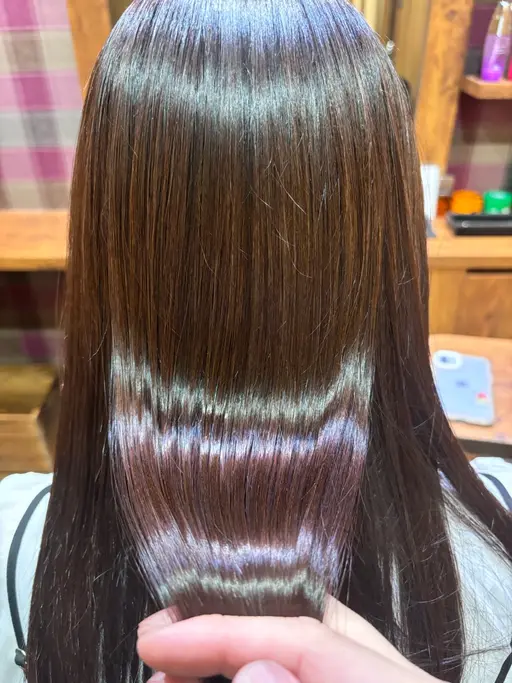 カット+超高濃度水素ケアカラー+オージュアトリートメント