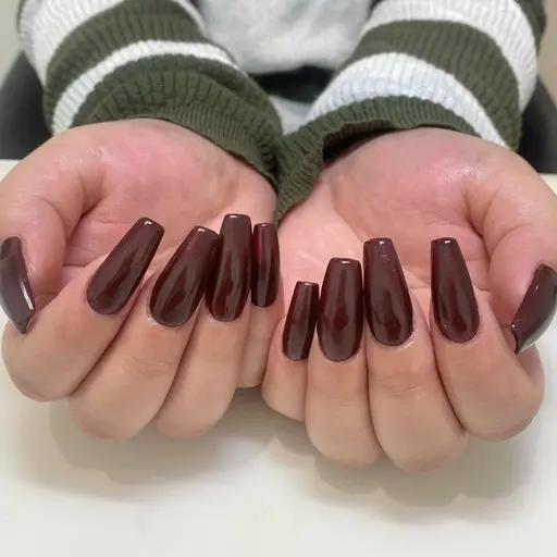 🤍無料モデル🤍チップ10本長さ出し+ワンカラー💅【12月5日限定】※オフがない方のみ！（予約リクエスト）