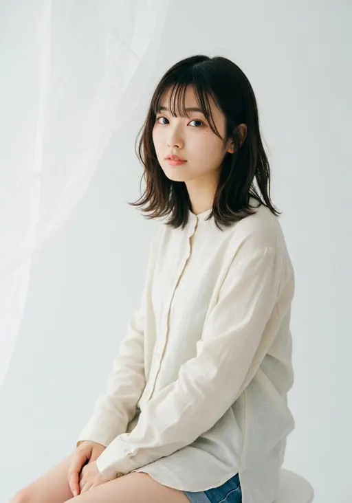 【日曜日限定】　カット（ロングヘアー）＋カラー＋トリートメントサービス