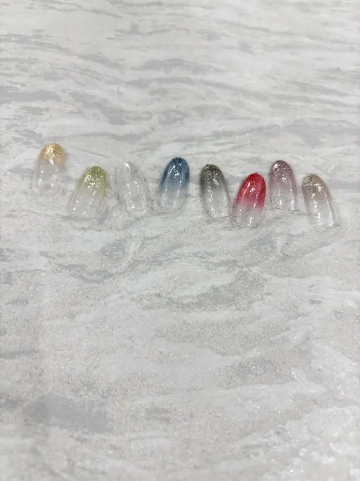 11月23限定価格🌟長さだし10本込、ワンカラー✨️ラメグラデーション/オフ込み🍒ネイルモデル募集中💅🏻