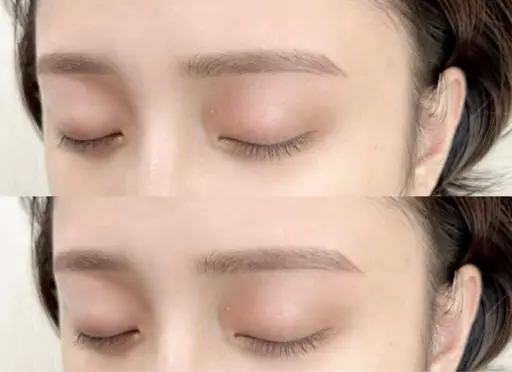女性限定美眉スタイリング(アイブロウwax＋メイク)