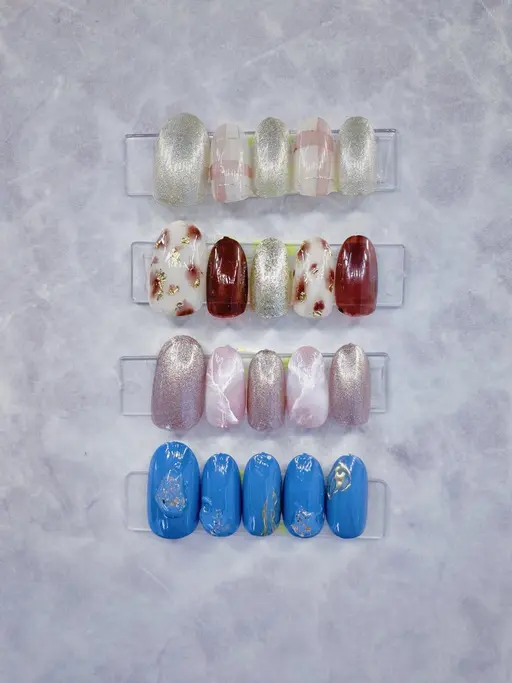 🎀定額ネイルデザイン🎀4種類の中からお好きなデザインを選んでいただきます🩵