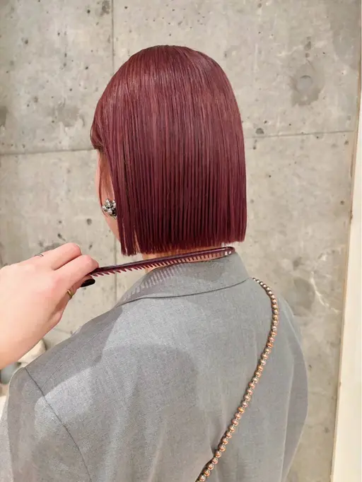 【本日限定クーポン✨️】カット×透明感カラー×髪質改善トリートメント×マイクロバブル付き♡