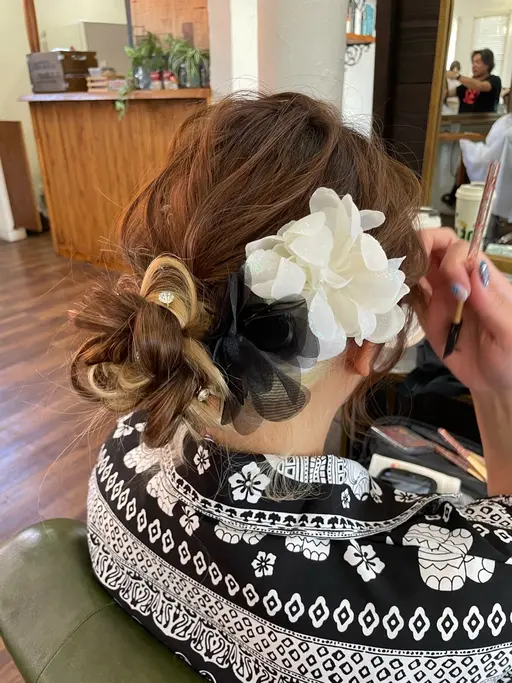 夏限定！花火大会・お祭りヘアアレンジ