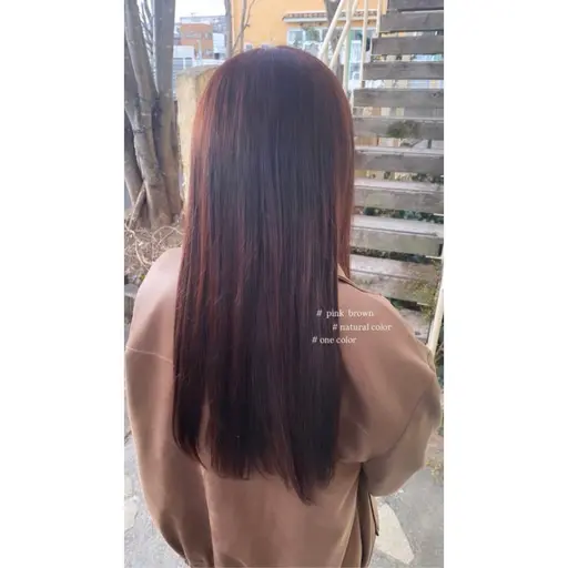 ワンカラー＋ナノバブルケア＋前処理トリートメント