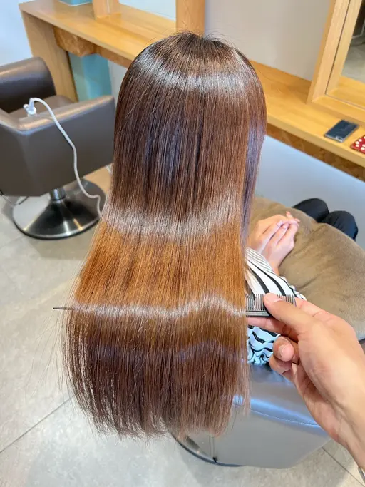 【45%off🌟 】 ✳ダメージレスカラー➕超高濃度アミノ酸トリートメント🌿🌿ケアカラー剤使用☆極上スパシャンプ込