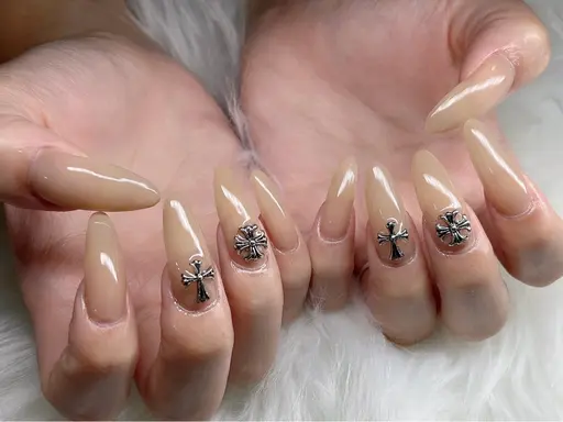 オフ🈶【スカルプ】フォーム1枚MAXまで💅🏻シンプルアート・パーツ４個までOK✨