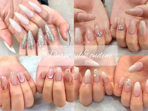 ジェルスカルプ（Gel-X）10本＋ワンカラー（オフ無し）